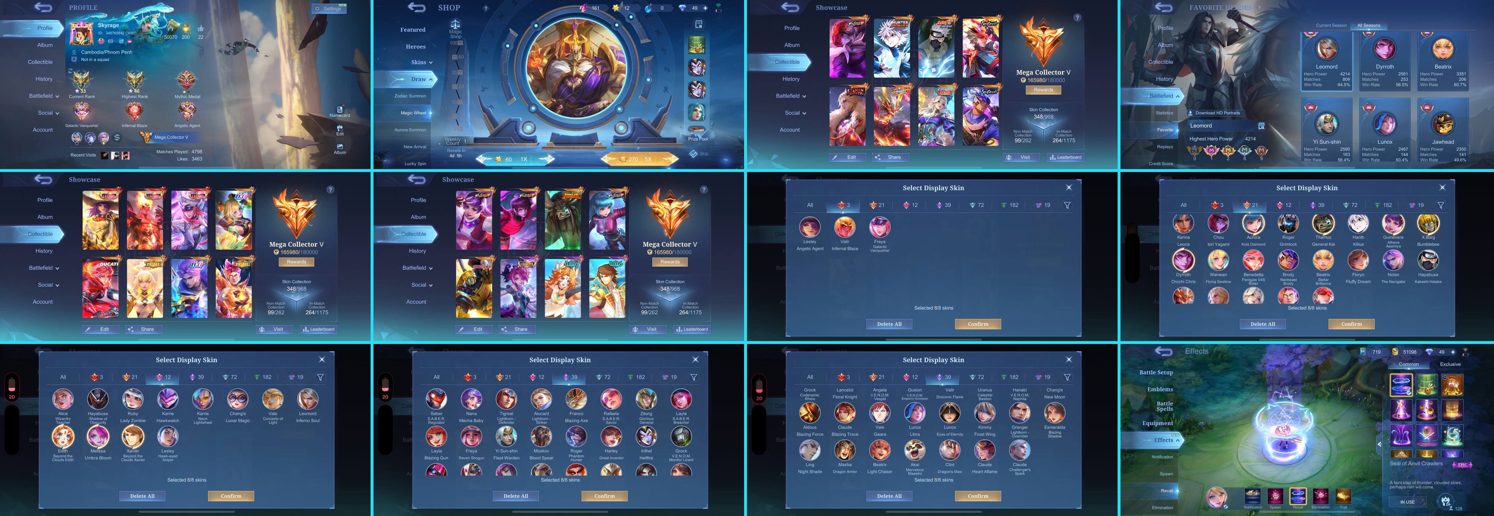 Account MLBB 135$